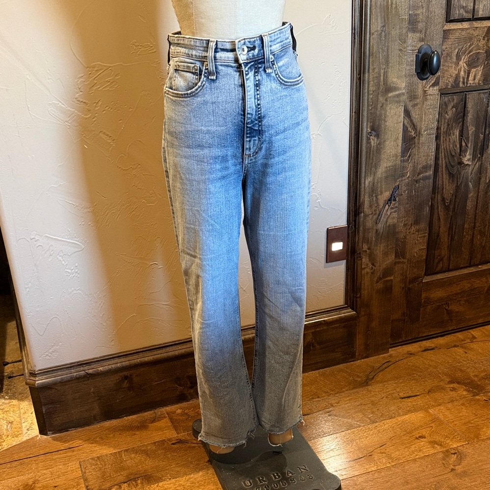rag & bone Light Blue Straight Leg Jeans